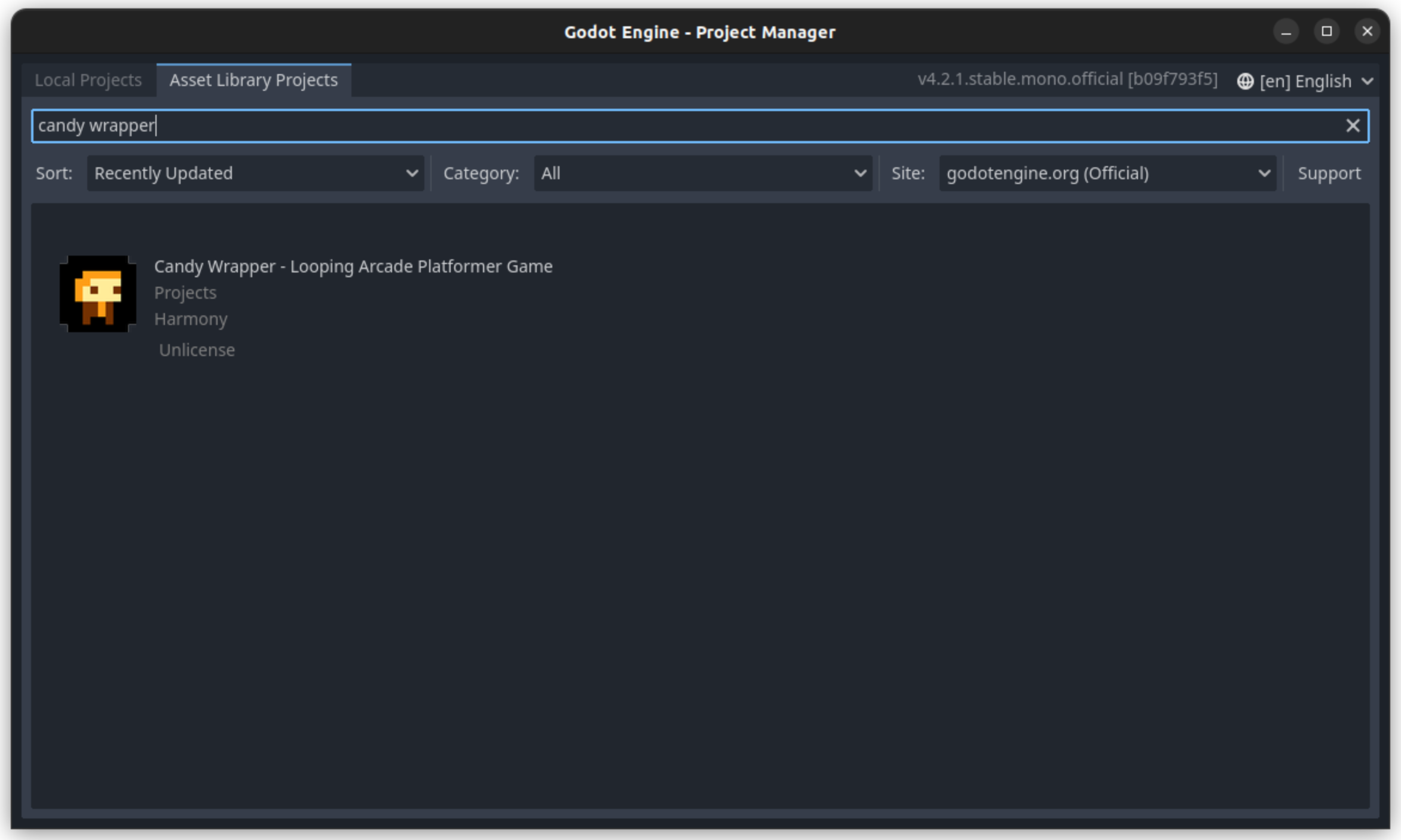 Candy Wrapper Project Screenshot Candy Wrapper Project Screenshot