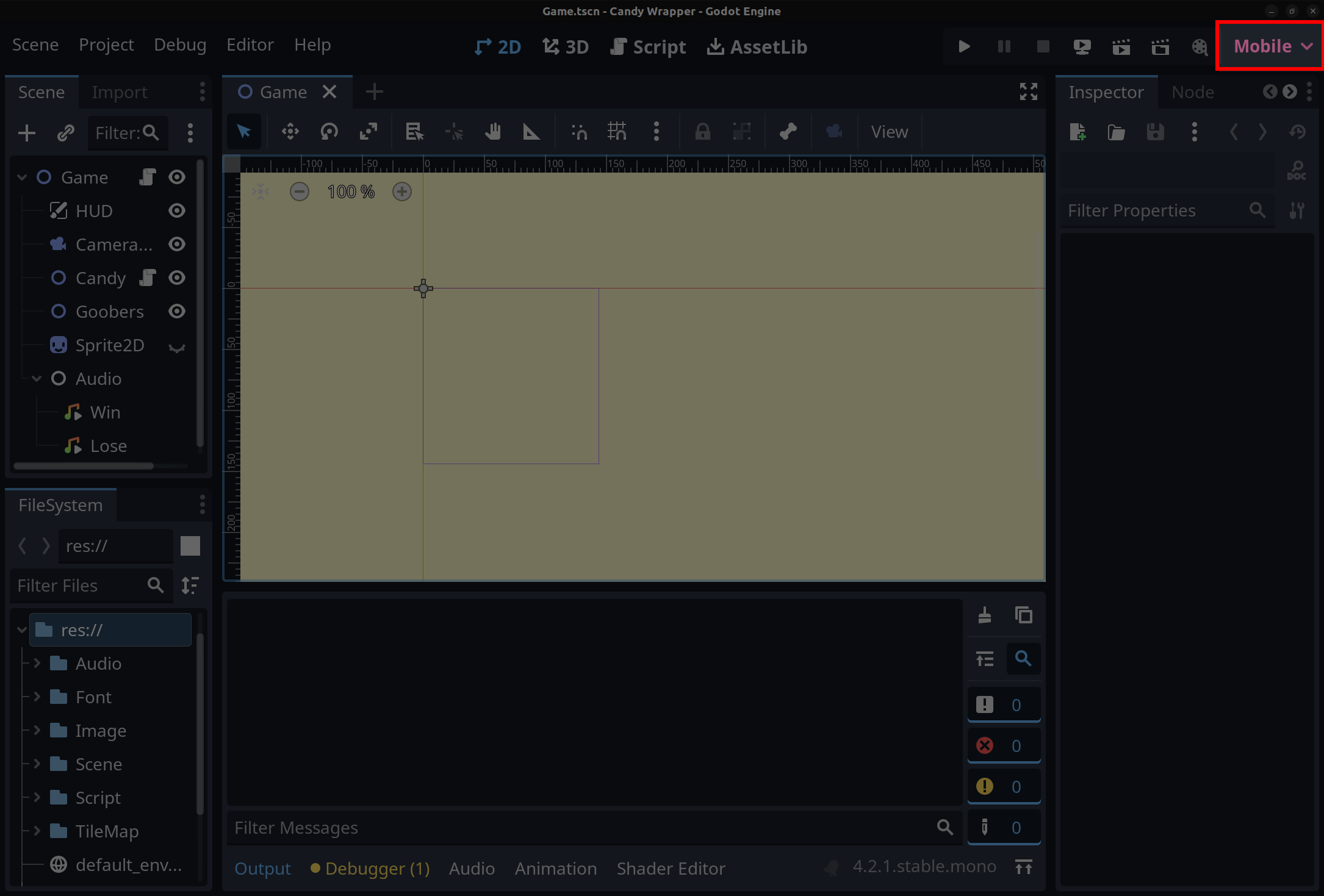 Godot render settings Godot render settings
